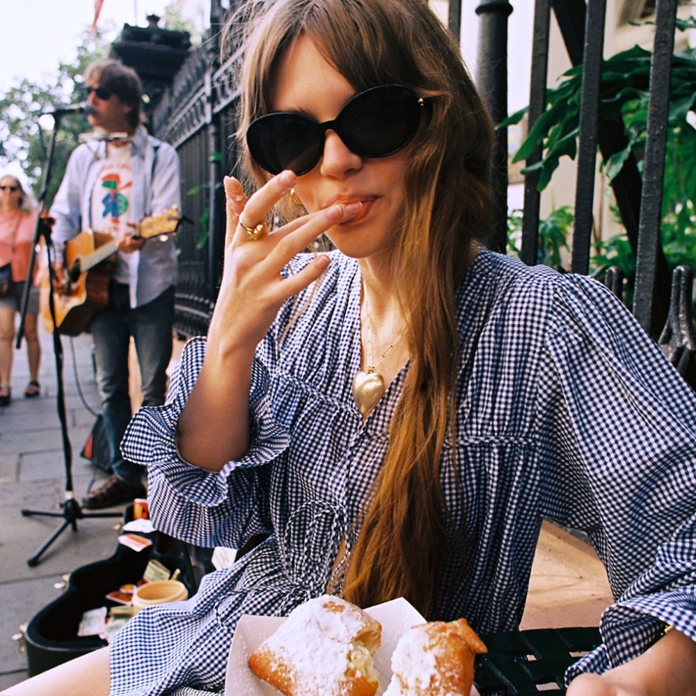 Free People Nigel Preston Poplin Cinched Top